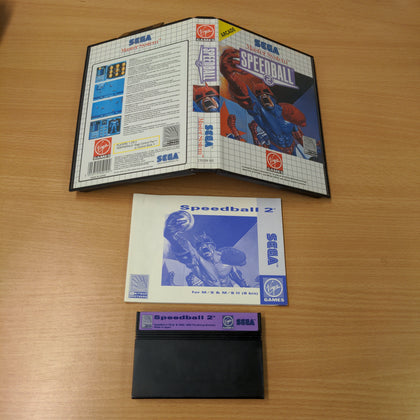Speedball 2 Sega Master System game complete