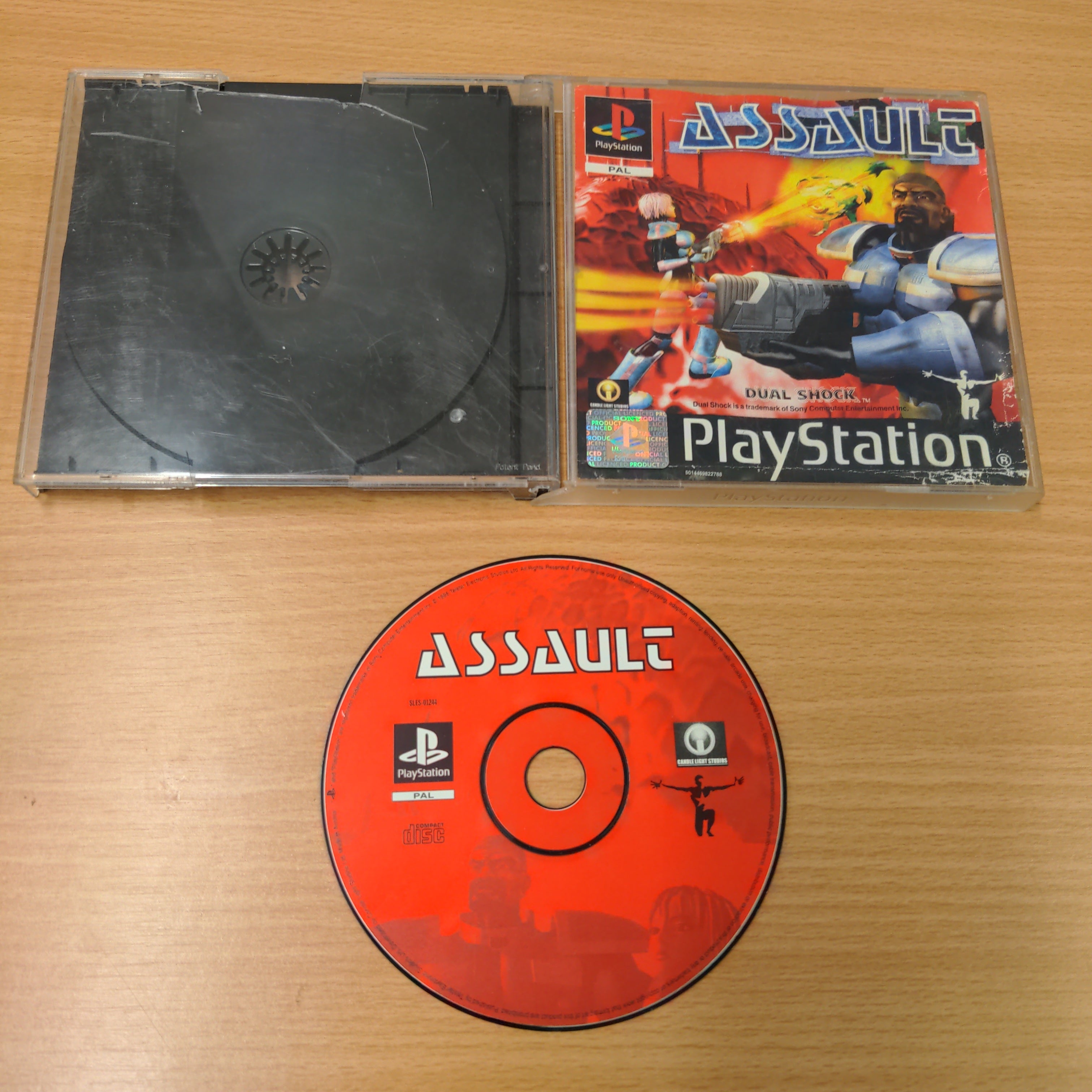 Assault Sony PS1 game – retro game store uk - Main Image