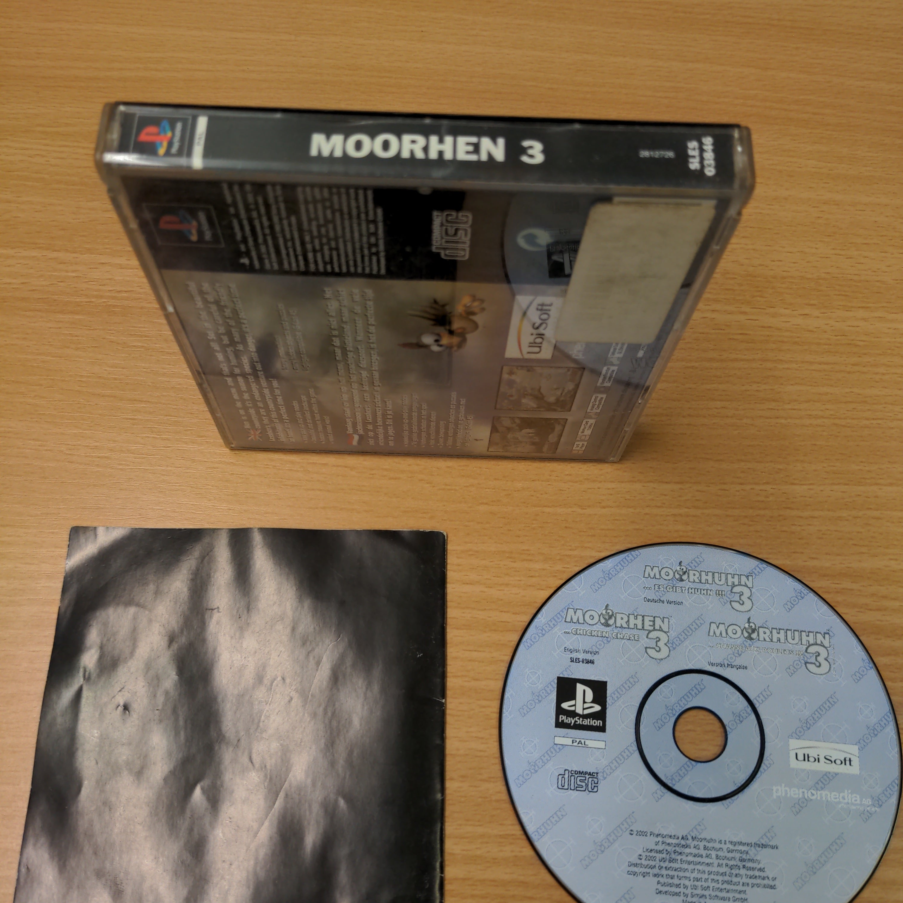 Moorhen 3 Chicken Chase Sony PS1 game