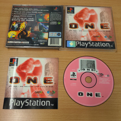 One Sony PS1 game