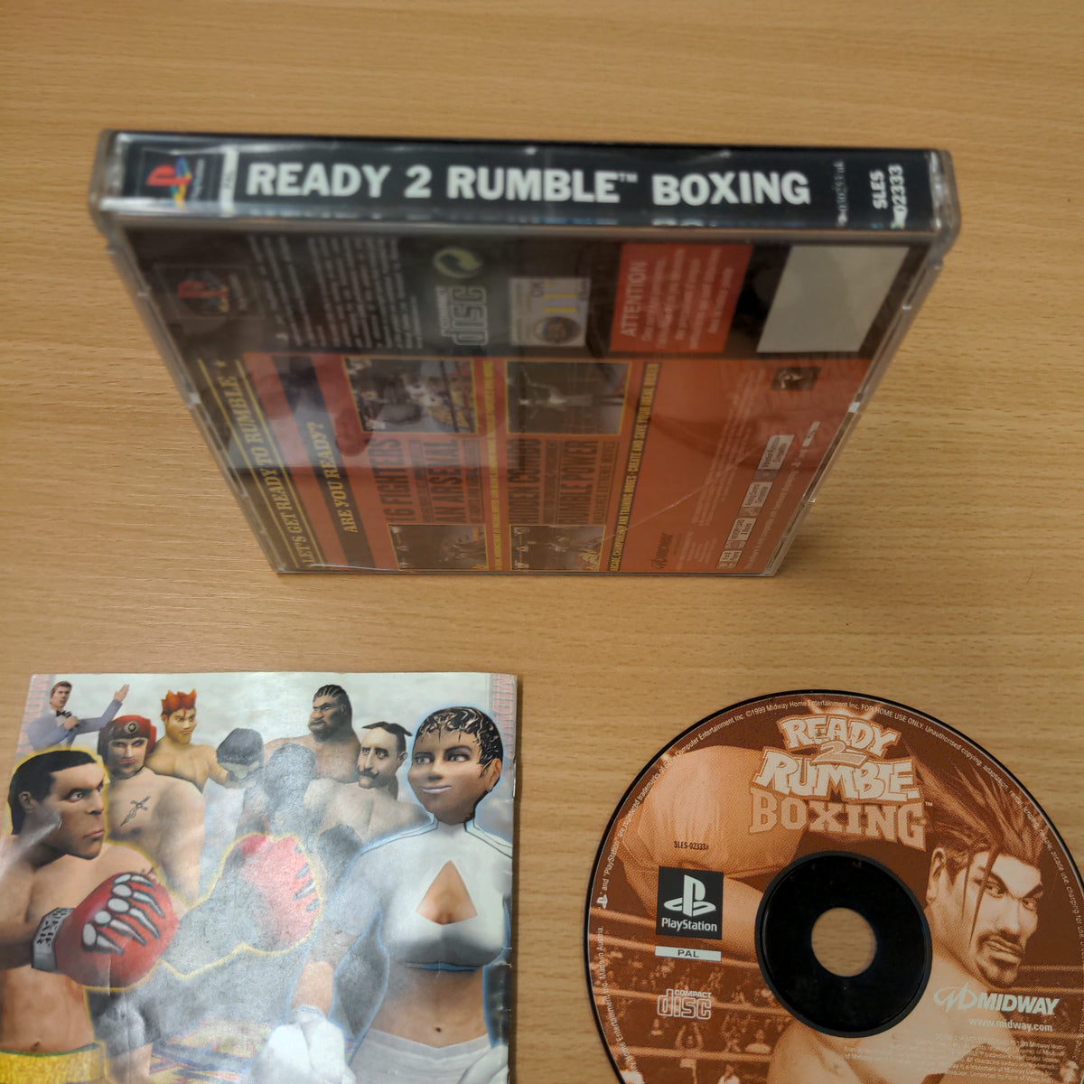 Ready 2 Rumble Boxing käytetty PS1 Ready 2 Rumble Boxing käytetty PS1
