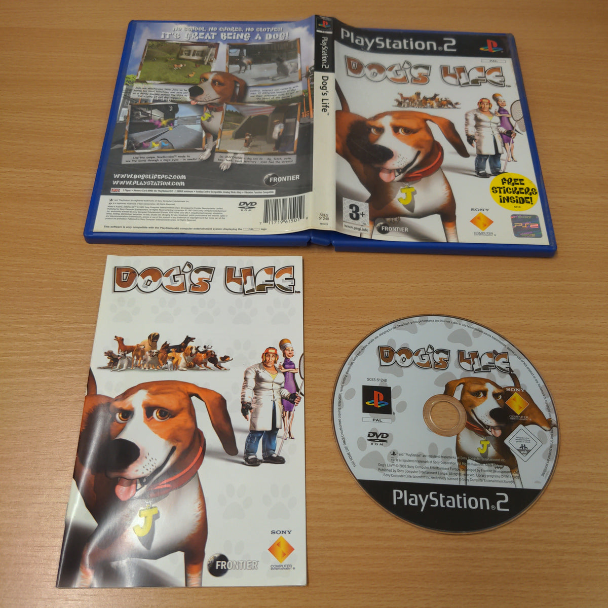 Dog's Life Sony PS2 game – retro game store uk - 8BitBeyond.com