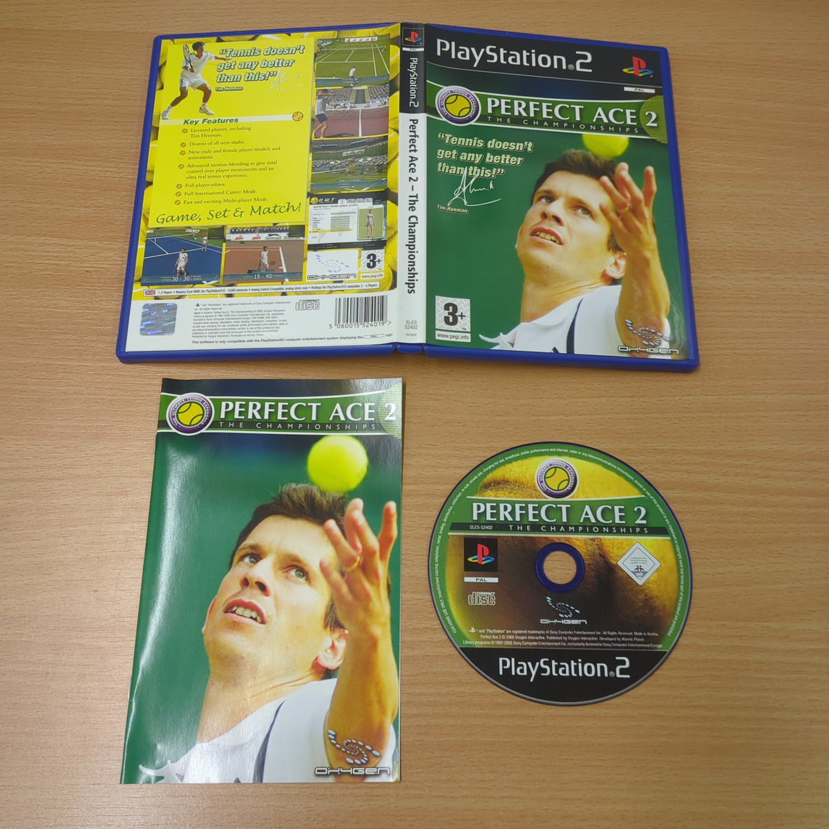 Perfect Ace 2: The Championships Sony PS2 game – retro game store uk ...