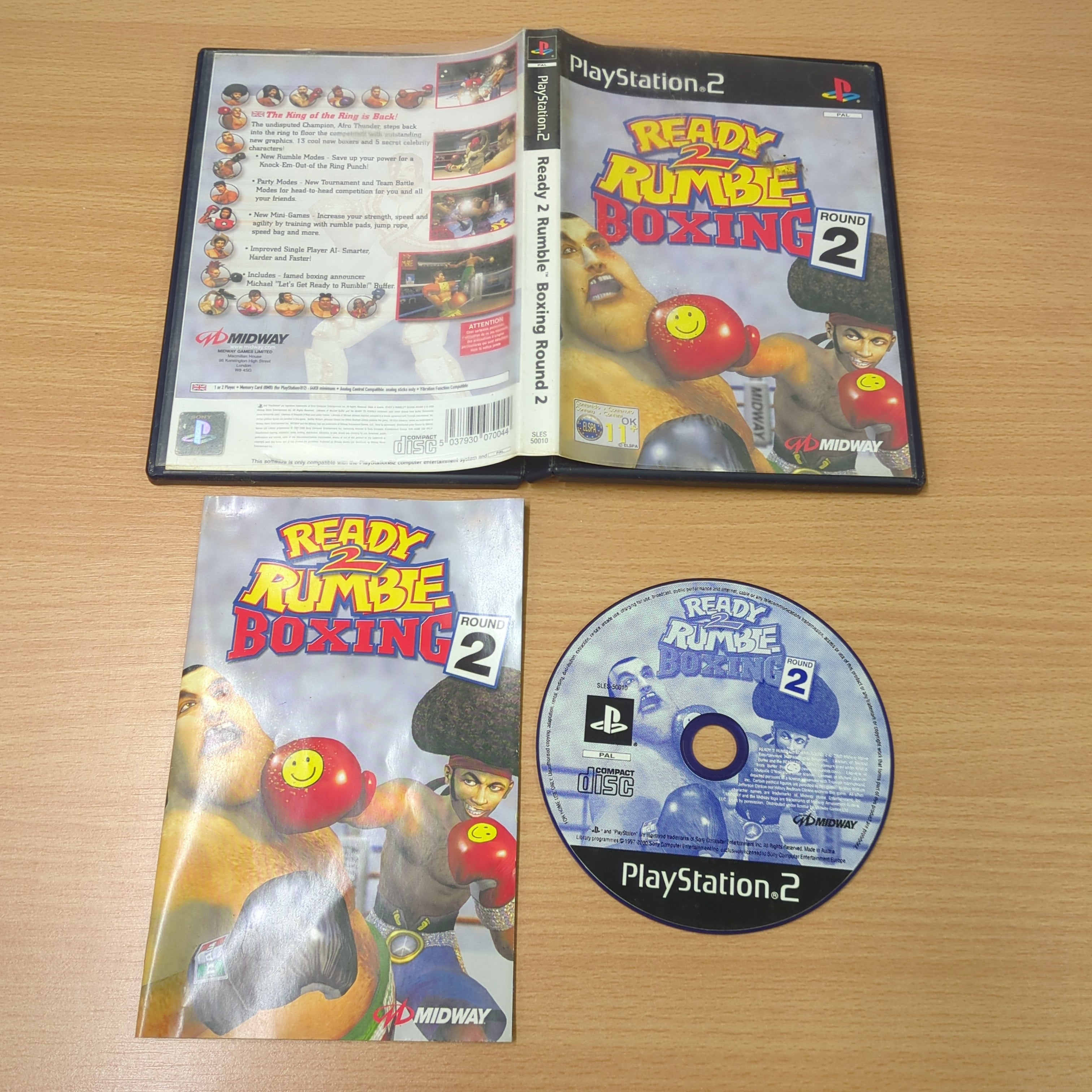 Ready Rumble Boxing Round Sony PS2 game – retro game