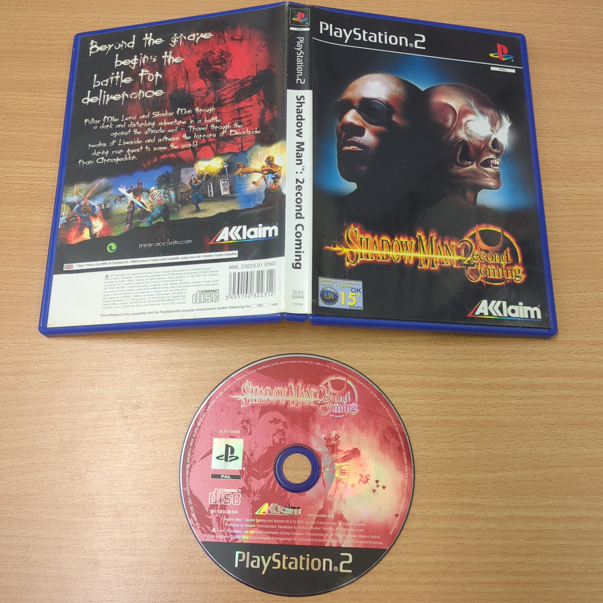 Shadow Man : 2econd Coming Playstation 2 (PS2