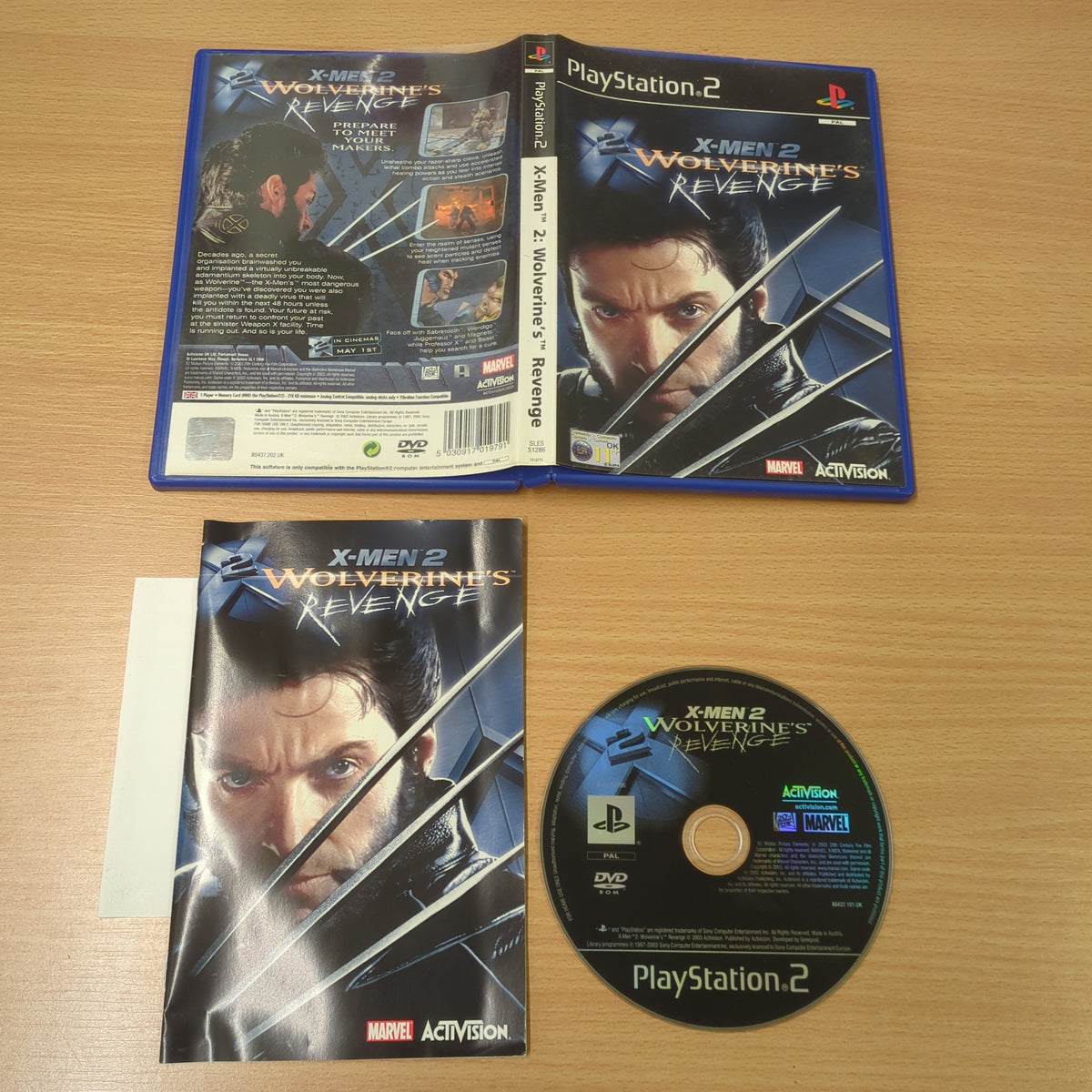 Wolverine revenge sales ps2