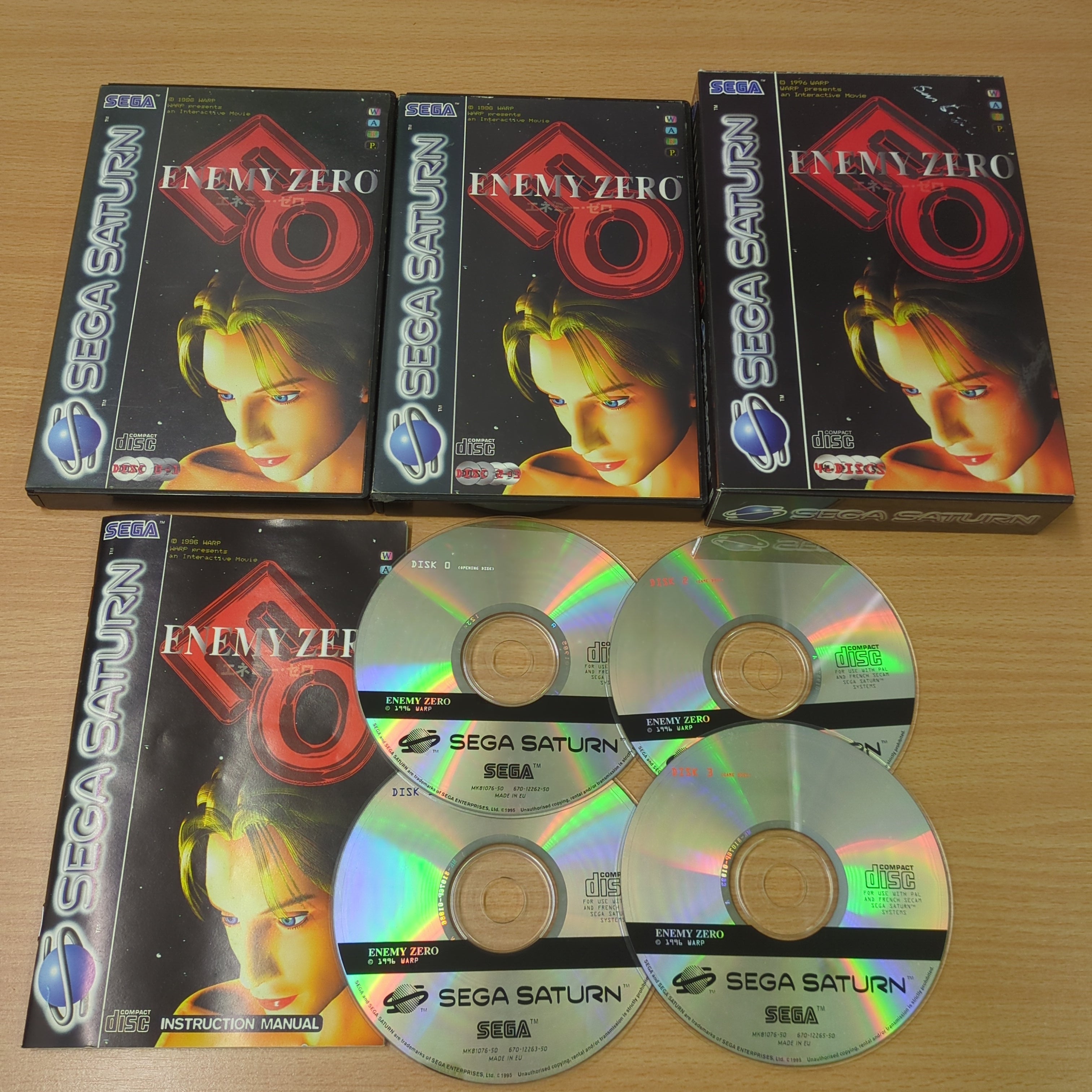 Prix de Enemy Zero sur PAL Sega Saturn Prix de Enemy Zero sur PAL Sega Saturn