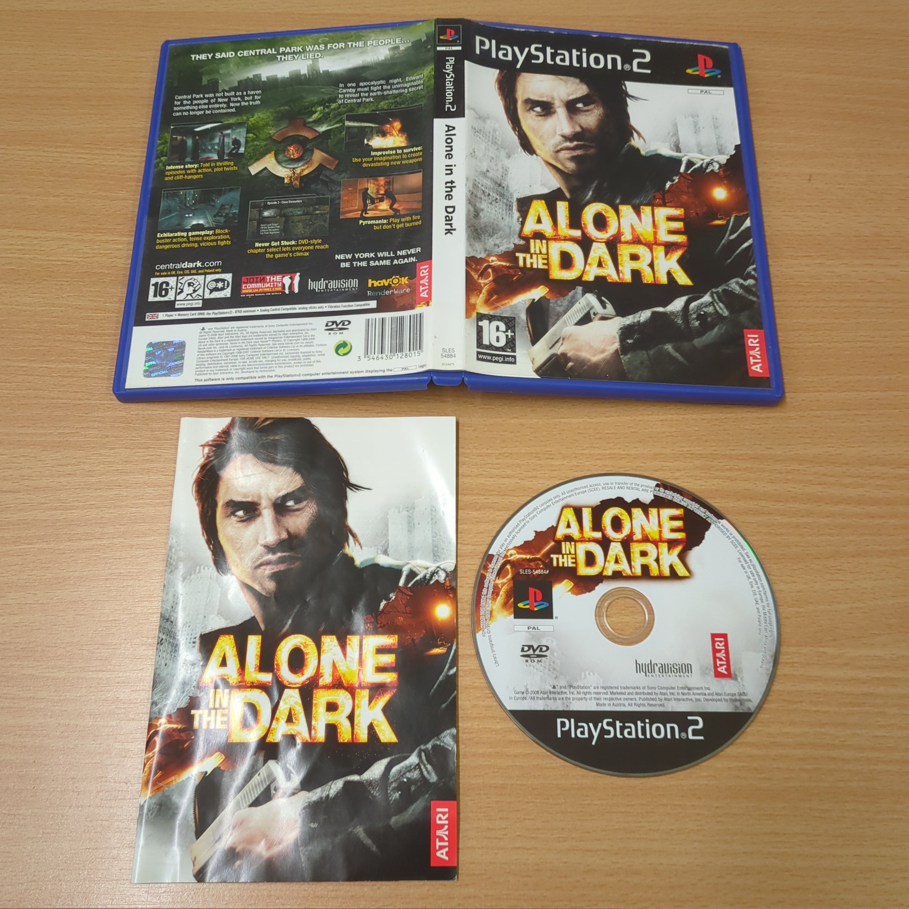 Alone In The Dark - Jeu PS2 Complet (boîte, Manuel) - Bon état - Atari
