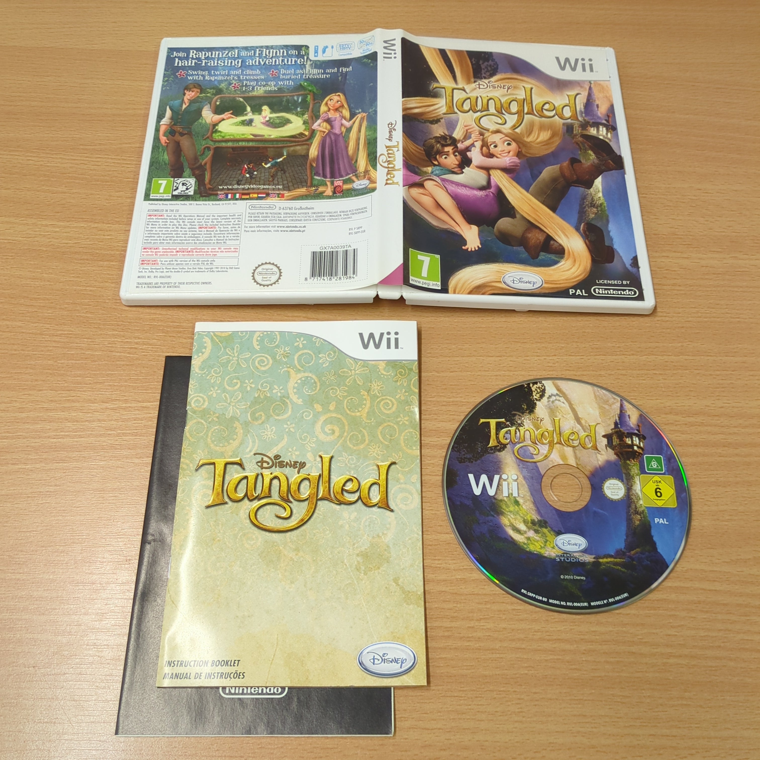 TangledNintendo Wii Game Complete tested 8bitbeyond – retro game