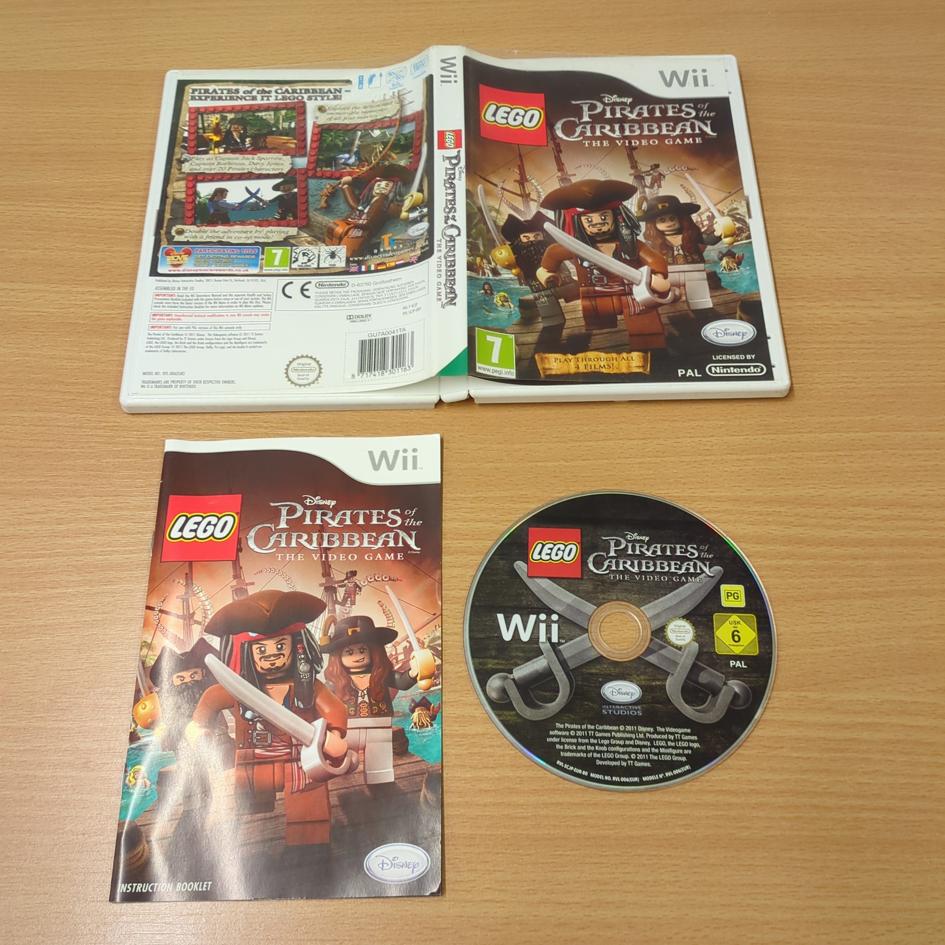 LEGO Pirates Of The Caribbean: The Video GameNintendo Wii Game