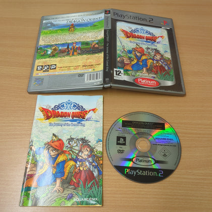 Dragon Quest: The Journey of the Cursed King Platinum Sony PS2 game