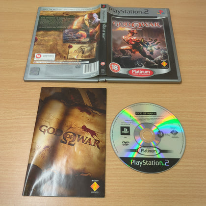 God of War Platinum Sony PS2 game