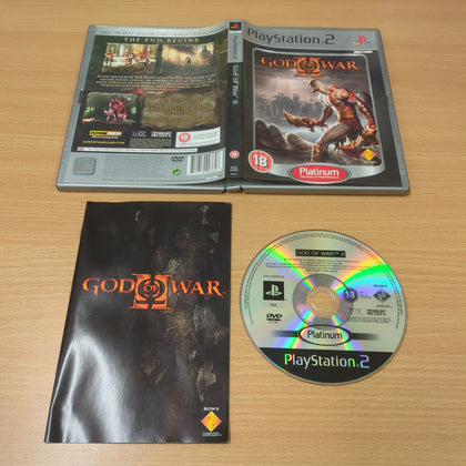 God of War II Platinum Sony PS2 game