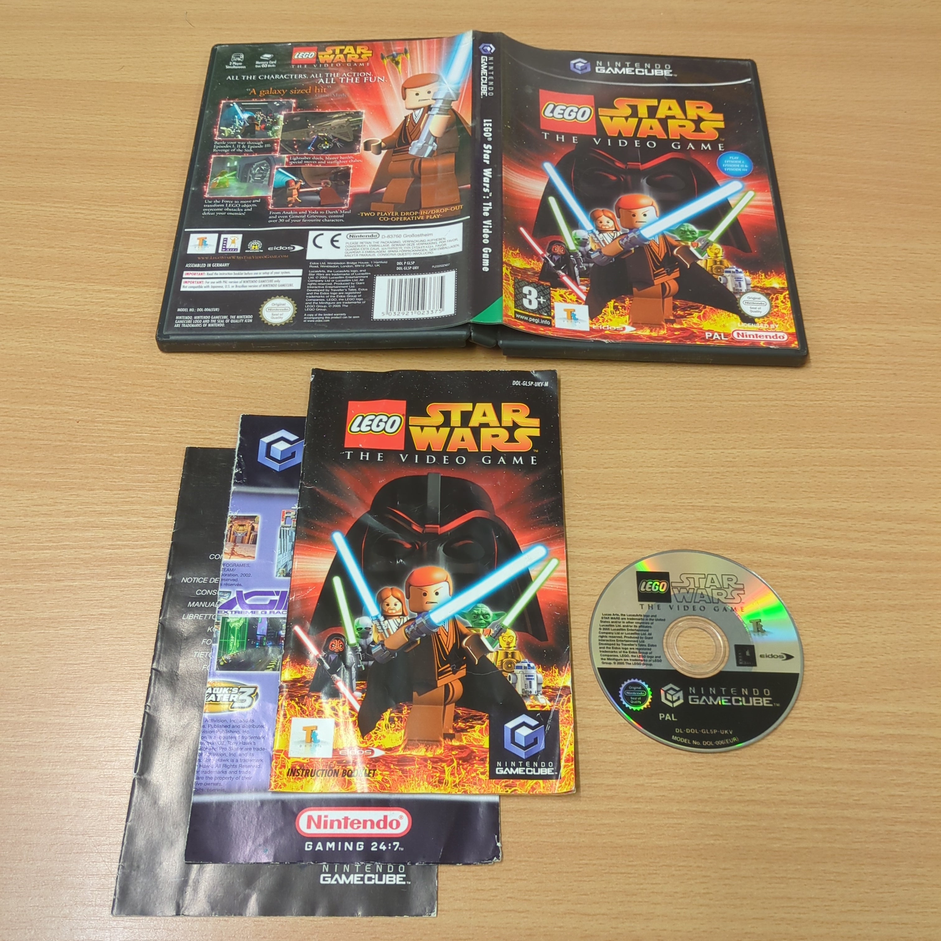 Nintendo Wii Lego Game Lego Star Wars Gamecube LEGO Star Wars: The