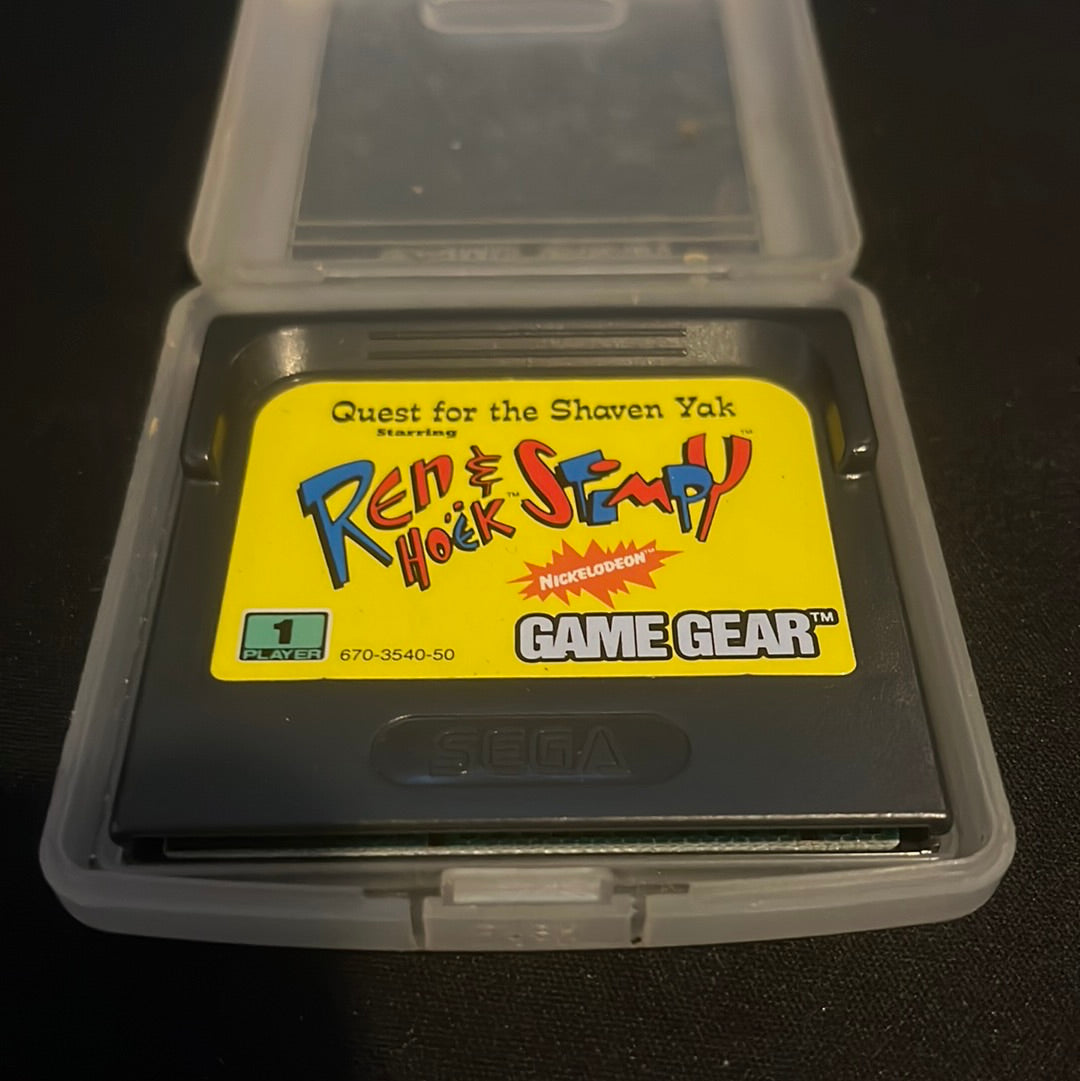 Ren and Stimpy Quest for the Shaven Yak cart only retro game store uk