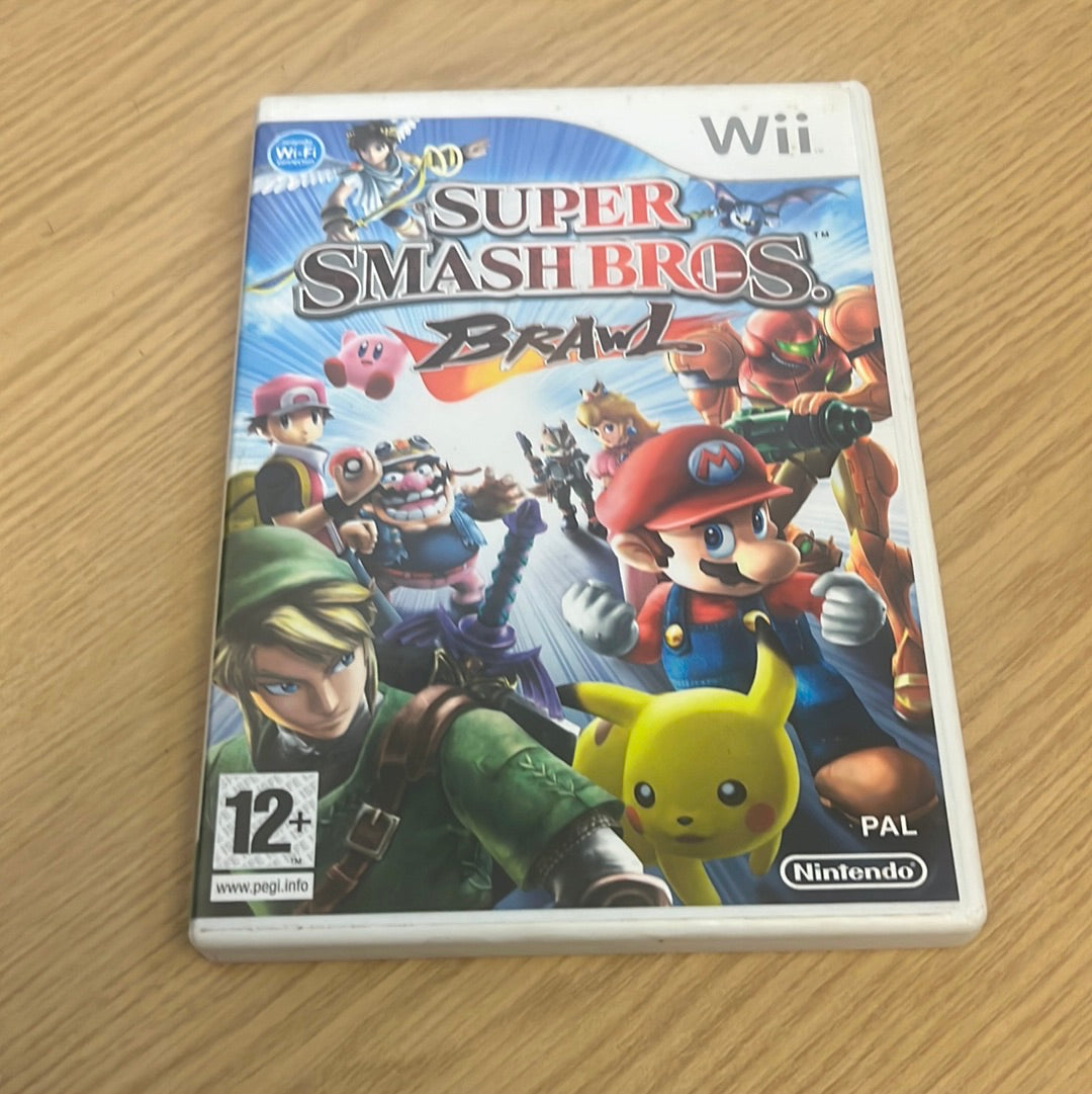 Super Smash Bros. Brawl - Nintendo Wii - PAL - Complet - Très Bon État