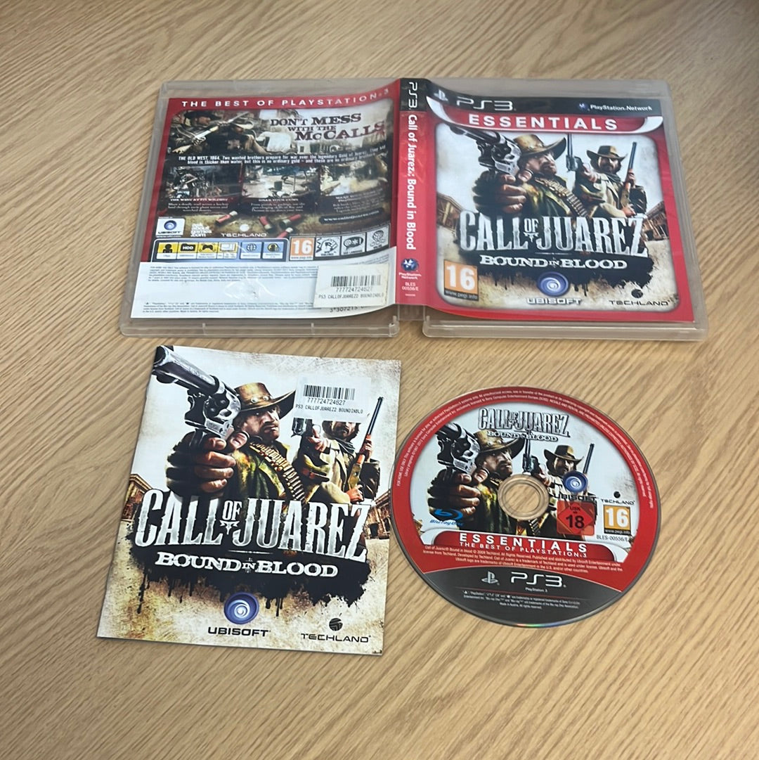 Call Of Juarez: Bound In Blood - PS3 - Très Bon état