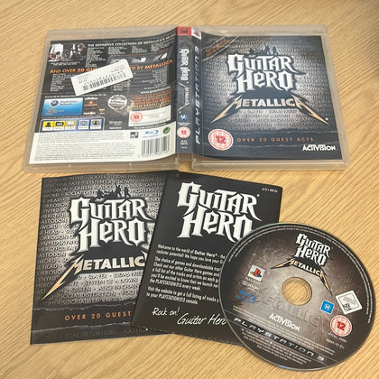 Guitar Hero: Metallica PS3 Game