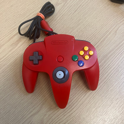 Nintendo 64 N64 Controller Red official