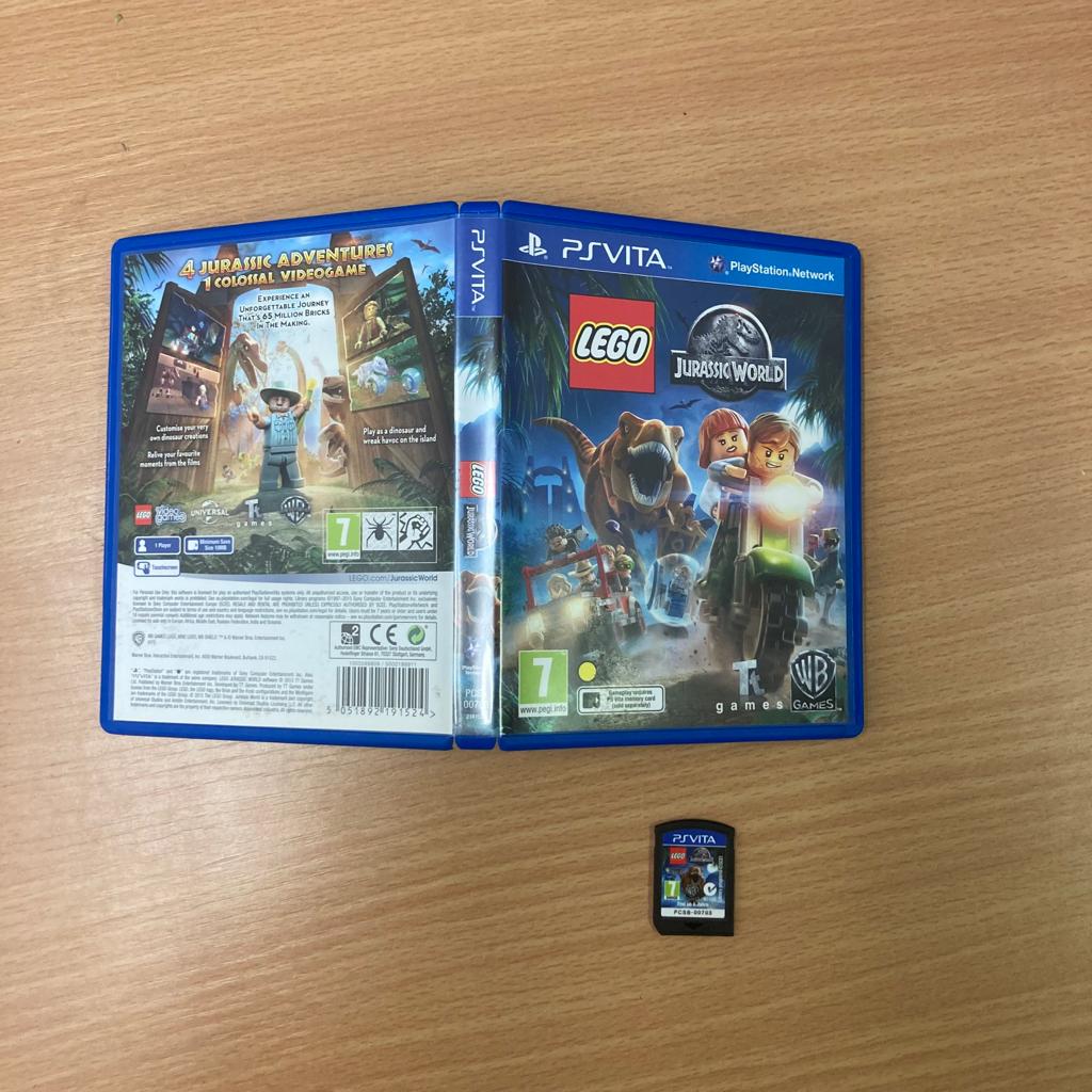 Lego Jurassic World Sony PS Vita game – retro game store uk