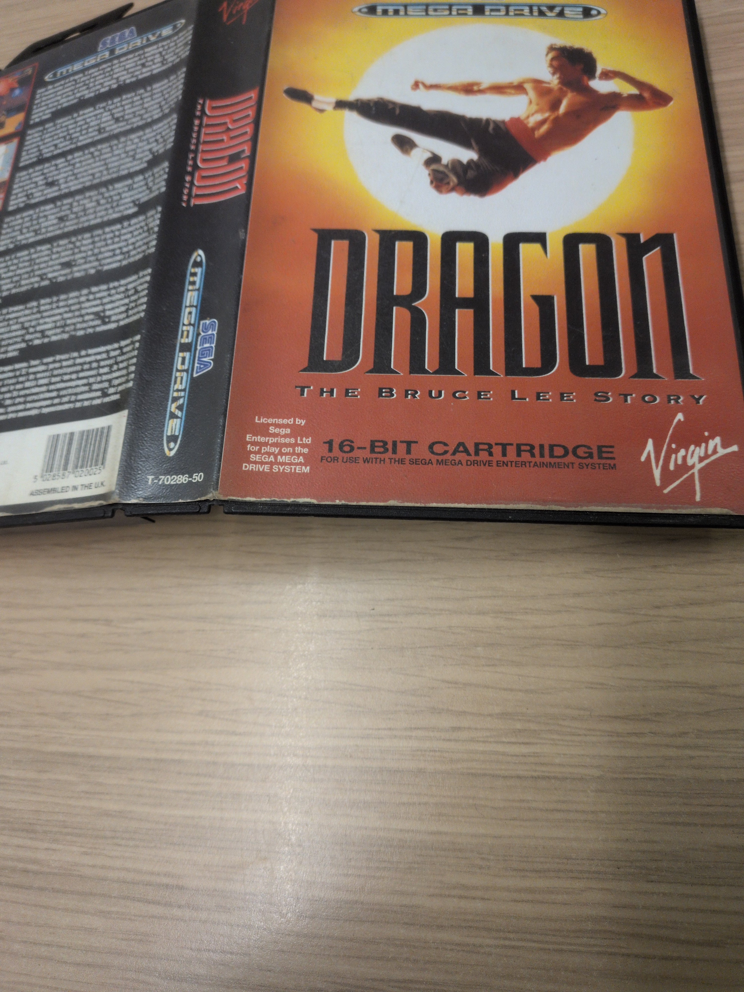 Dragon: The Bruce Lee Story Sega Mega Drive game
