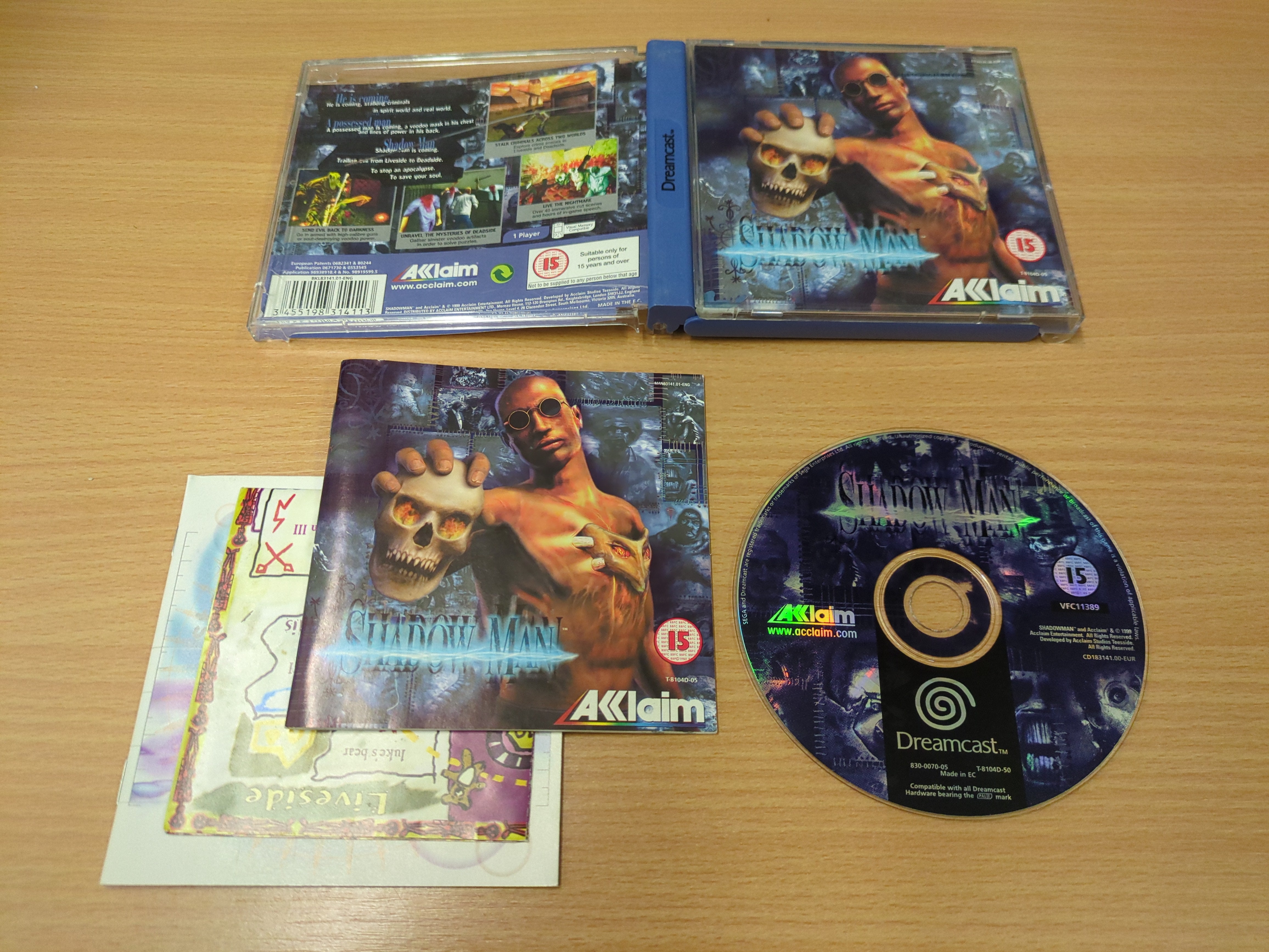 SHADOW MAN - Dreamcast PAL [IMPORT ALLEMAND