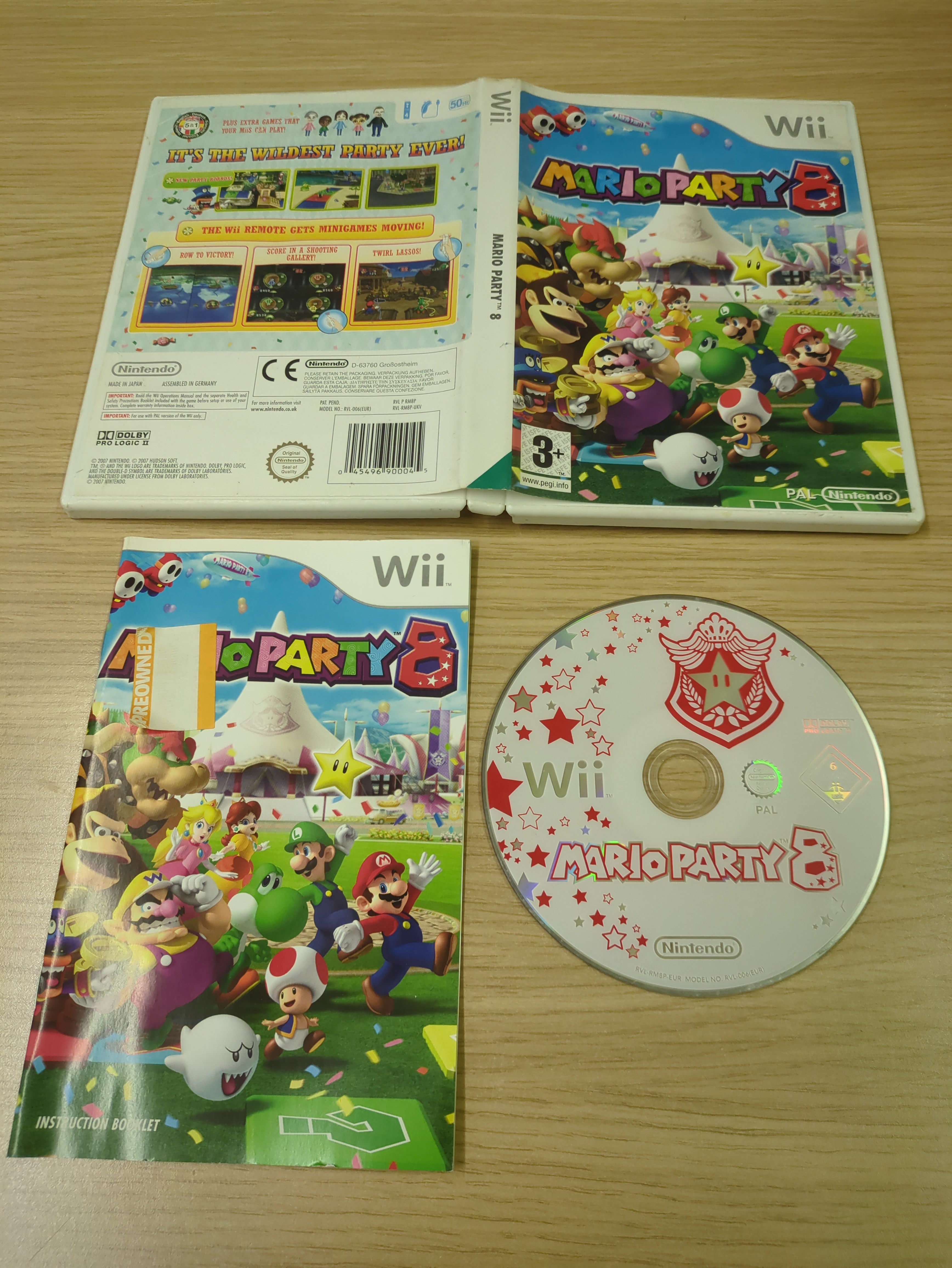 Mario Party 8Nintendo Wii Game Complete tested 8bitbeyond