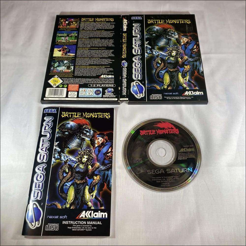 Battle monsters Sega saturn game complete 49.99 8BitBeyond – retro game  store uk