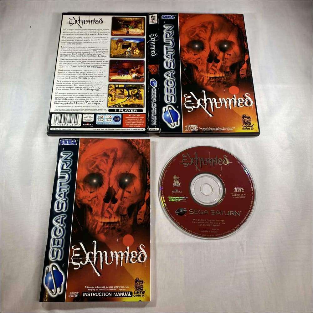 EXHUMED - Sega Saturn - PAL - complet EXHUMED - Sega Saturn - PAL - complet