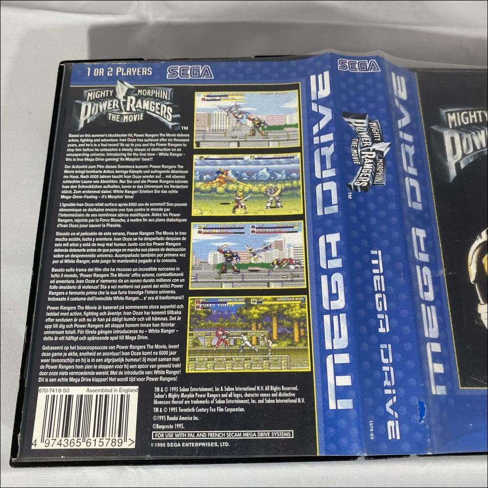 Buy Mighty morphin power rangers the movie Sega megadrive complete -@ 8BitBeyond