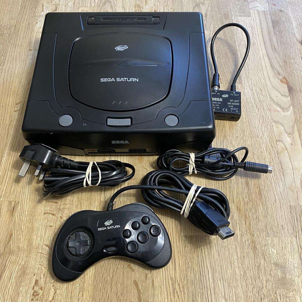 SEGA Saturn Home Console - Black for sale online