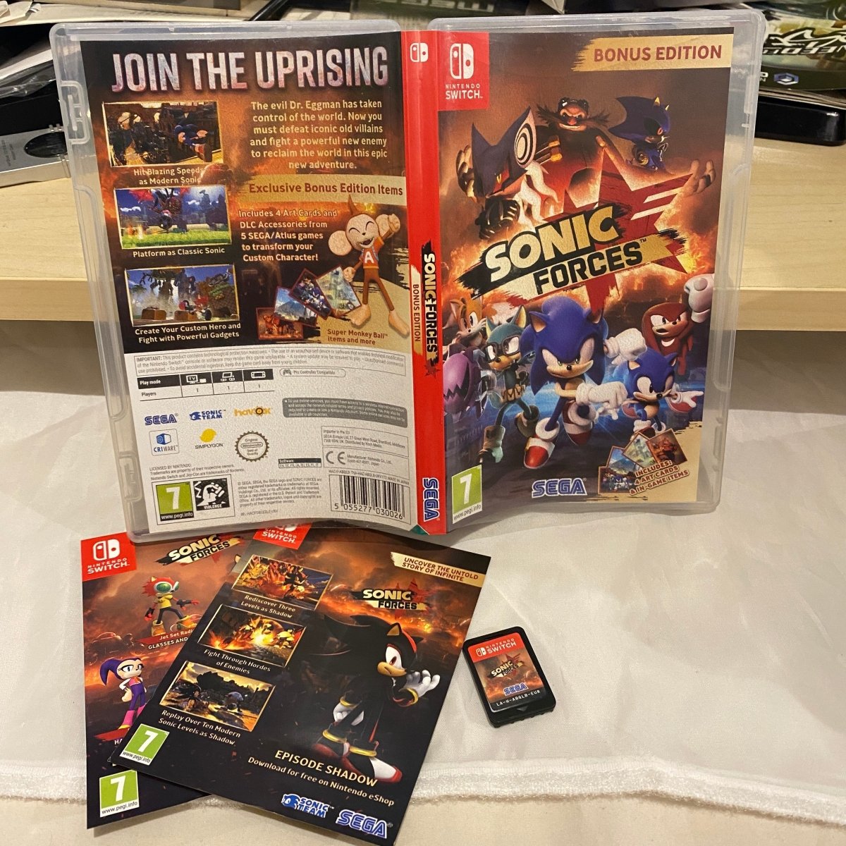 Sonic forces bonus edition Nintendo switch game – retro game store
