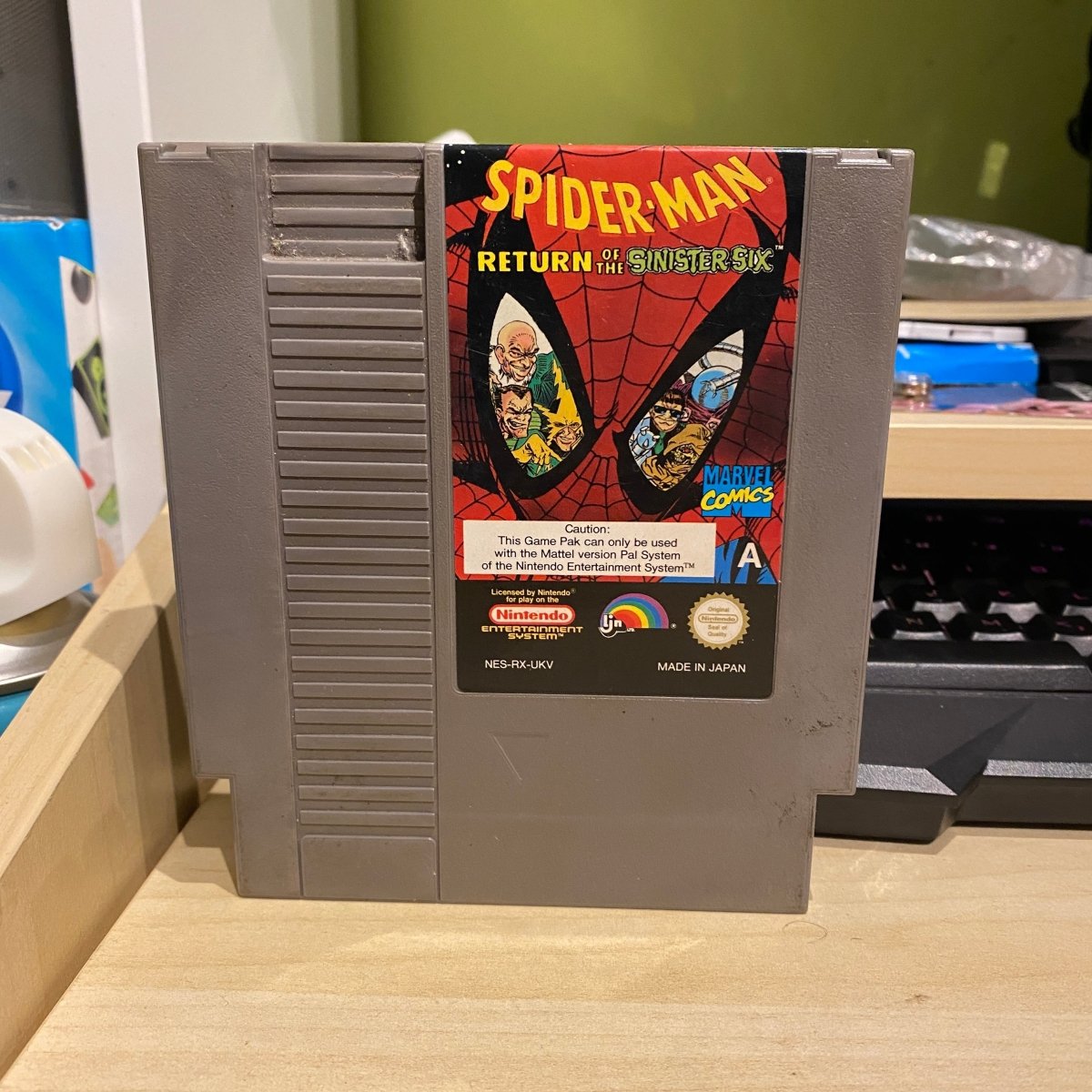 Spider man nes hotsell game