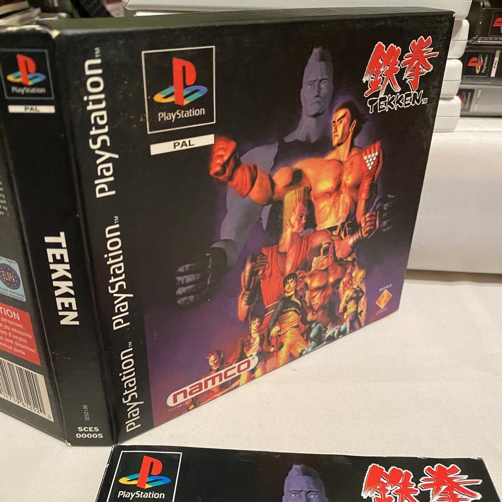 Buy Tekken Ps1 cardboard box -@ 8BitBeyond