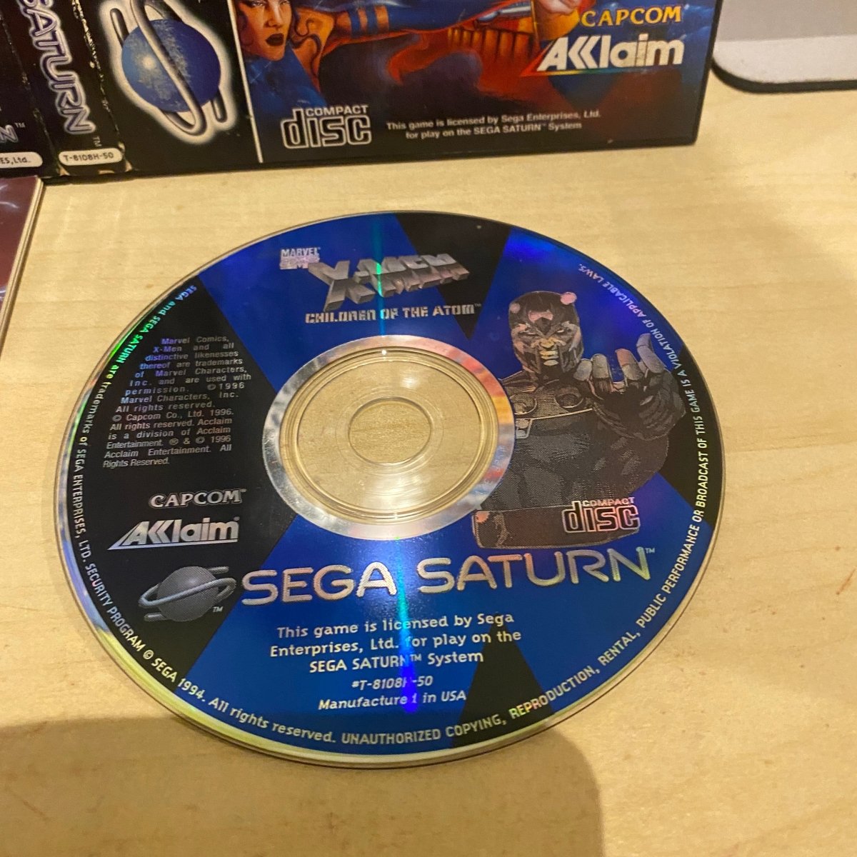 X-Men Children Of The Atom Sega Saturn Japonês | Shopee Brasil