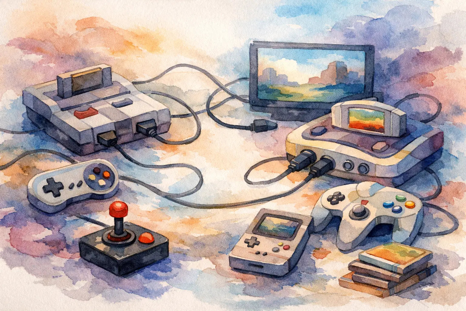 How to Connect Retro Game Console Setups – retro game store uk ...
