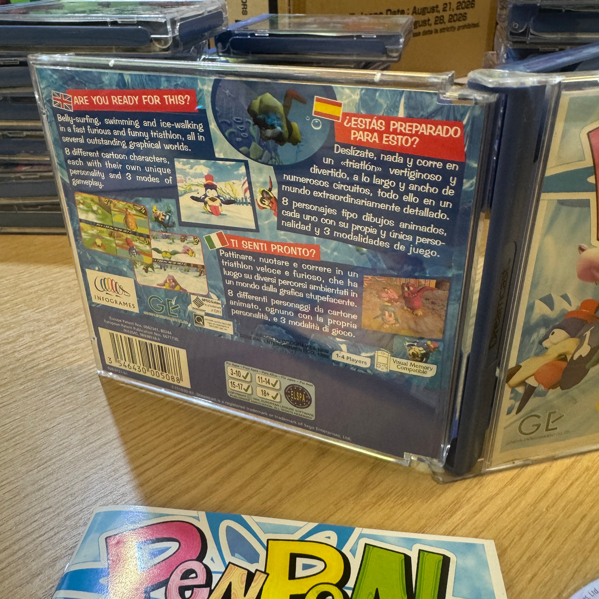 Pen Pen Triicelon Sega dreamcast game Cib
