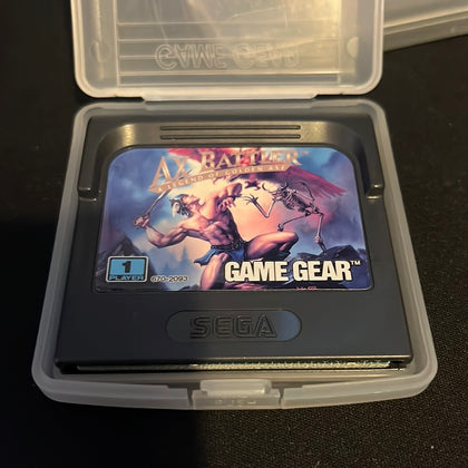 Ax Battler: A Legend of Golden Axe Sega Game Gear game cart only