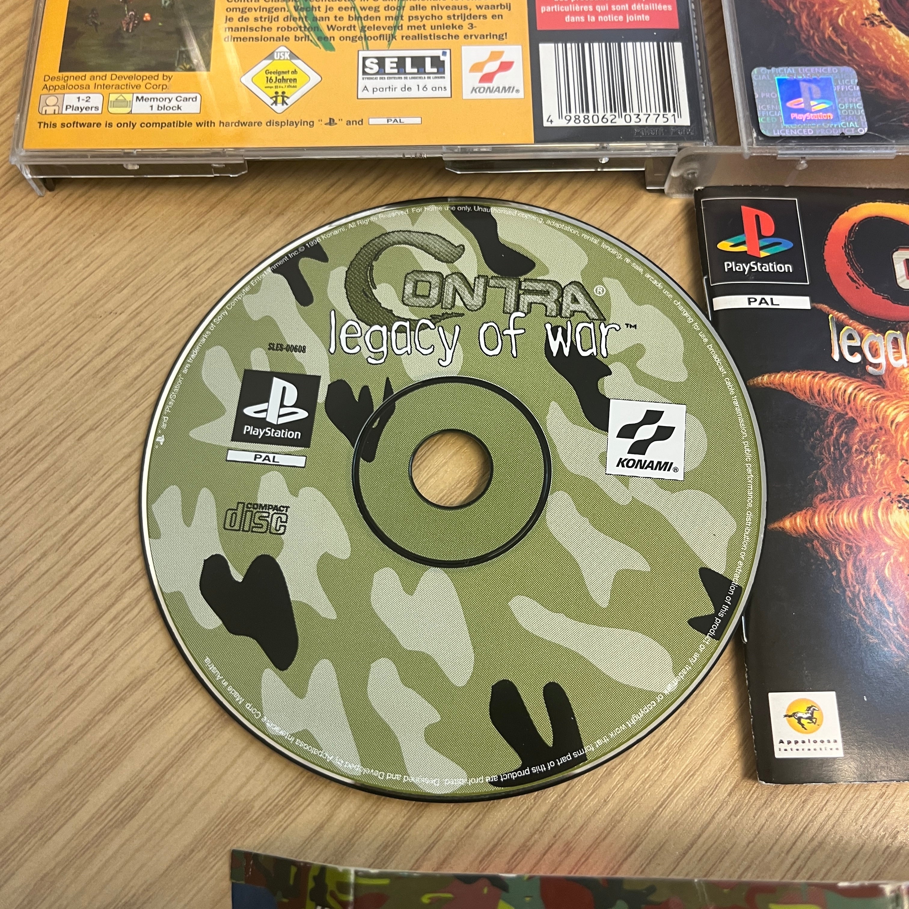 Contra: Legacy of War (Sony PlayStation 1, 1996) PS1 Contra: Legacy of War (Sony PlayStation 1, 1996) PS1