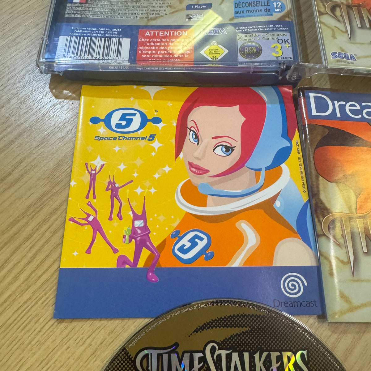 Time Stalkers Sega Dreamcast game Cib