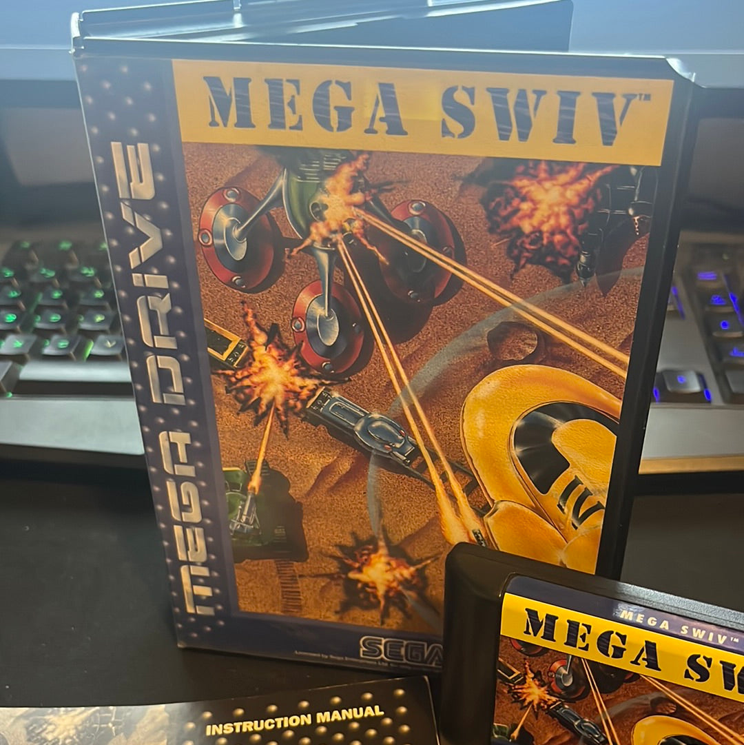 Mega Swiv Sega Mega Drive game