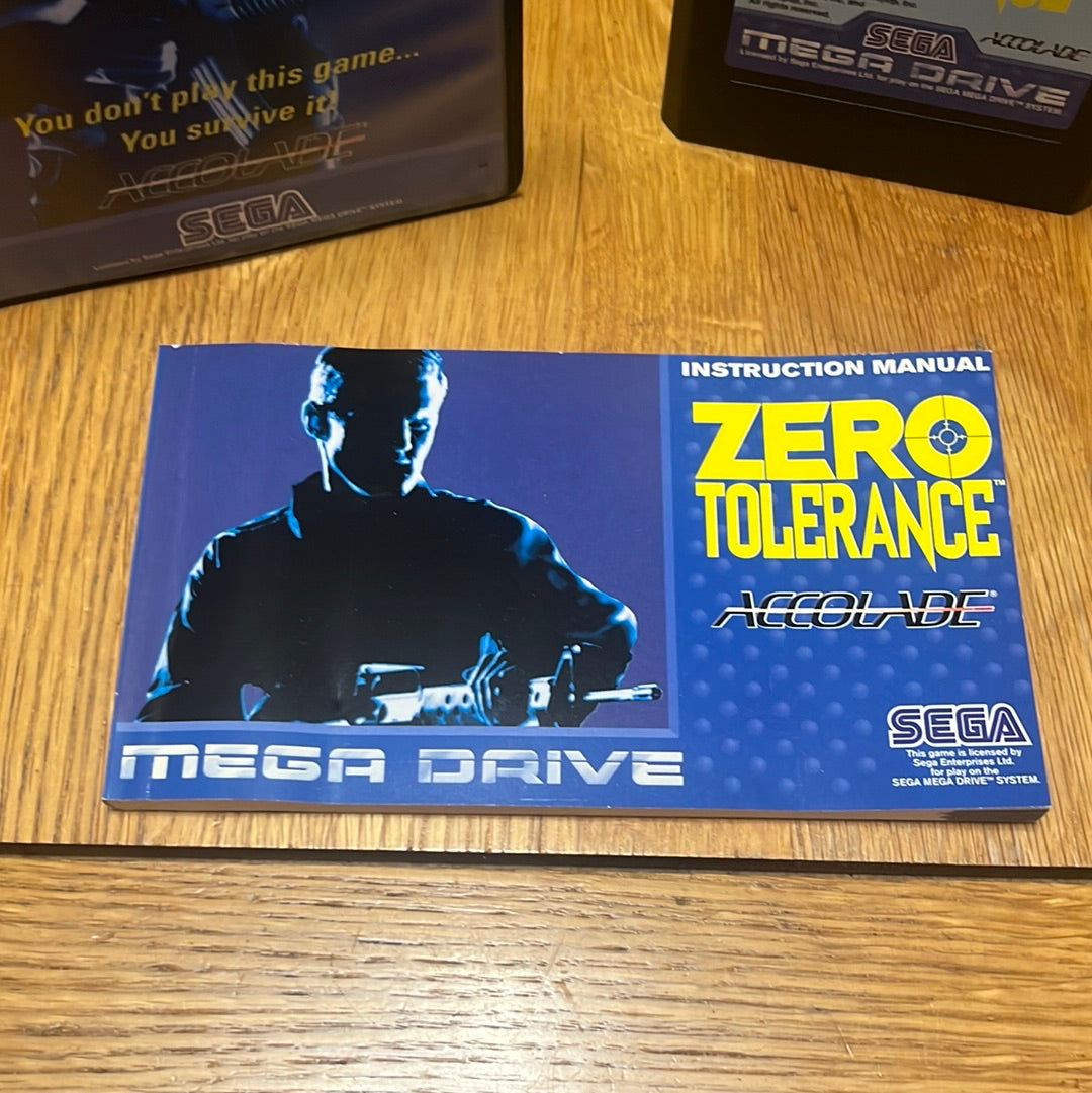 Zero Tolerance Sega Mega Drive game