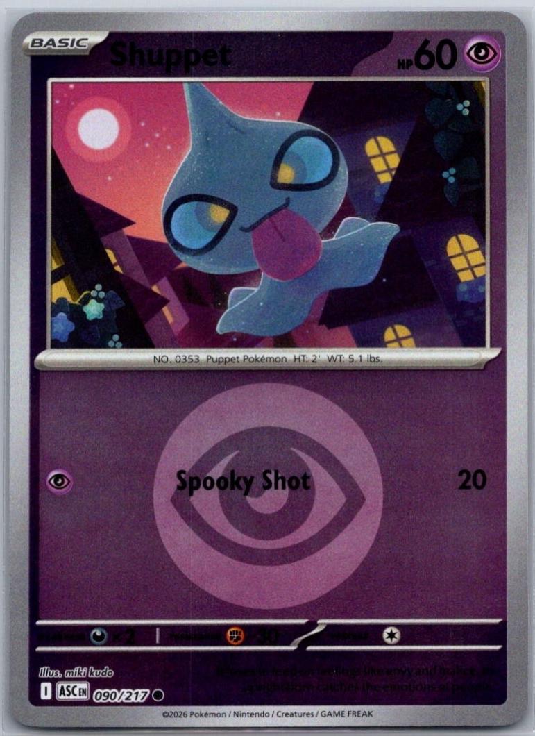 Shuppet [Energy] - 90 - Ascended Heroes – retro game store uk ...