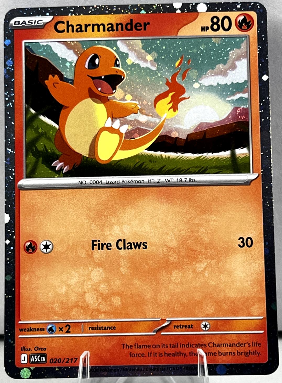 Charmander [Cosmos Holo] - 20 - Ascended Heroes – retro game store uk ...