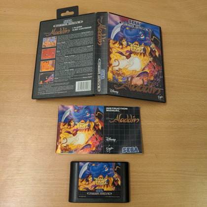 Aladdin (Disney's) Sega Mega Drive game complete