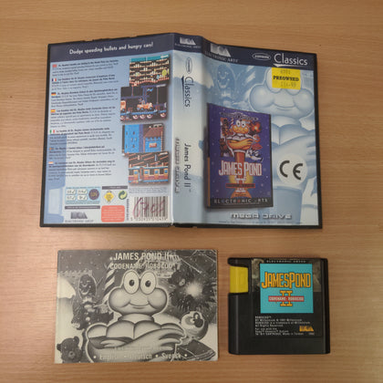 James Pond II: Codename Robocod  (Classics) Sega Mega Drive game complete