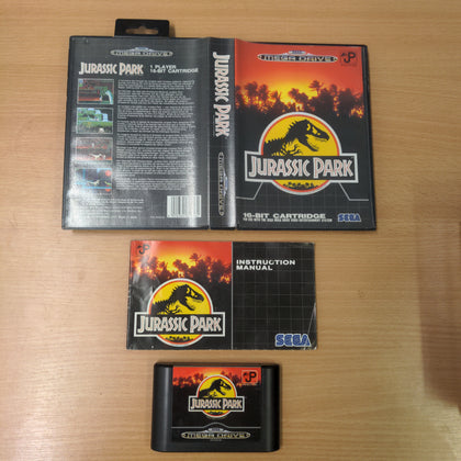 Jurassic Park Sega Mega Drive game complete