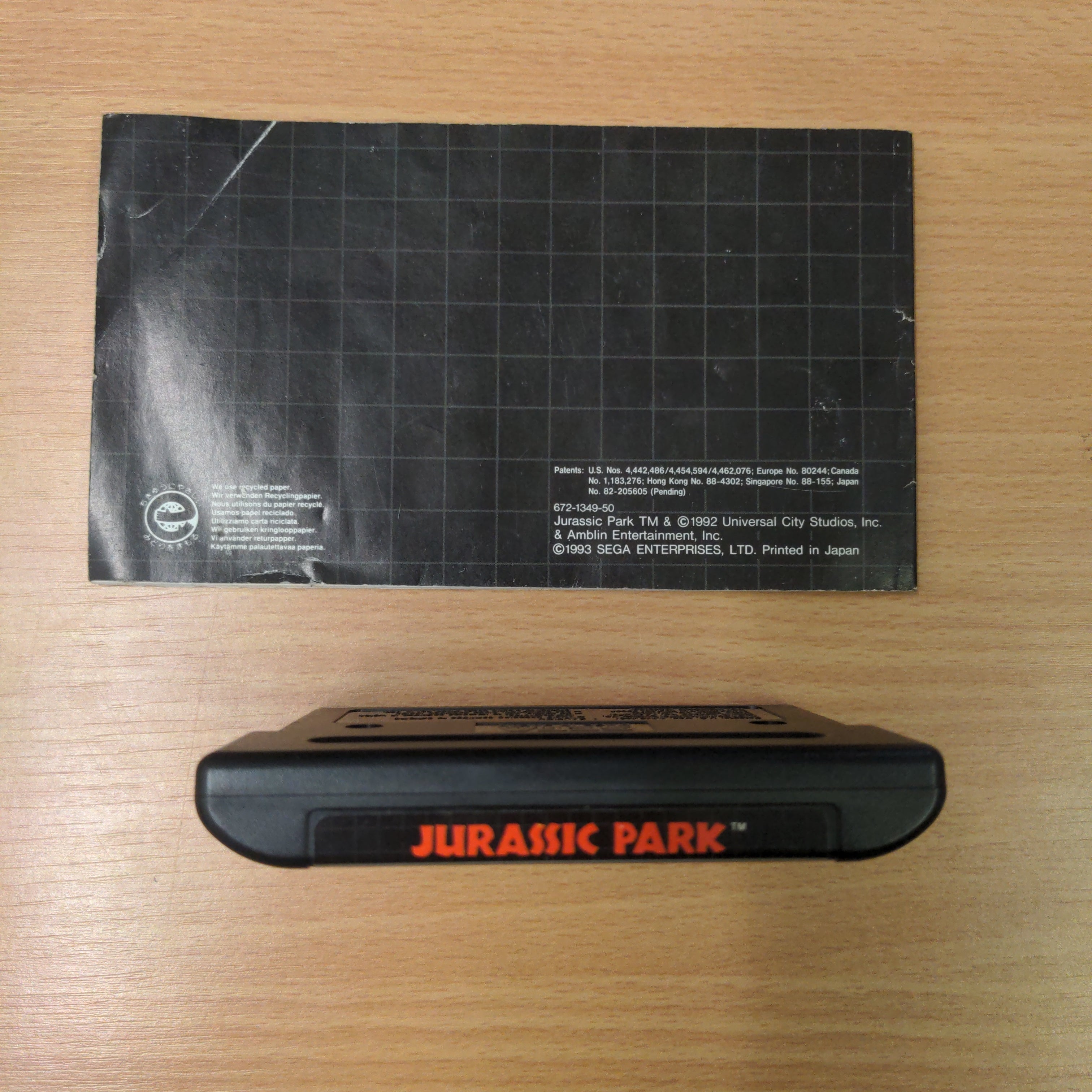 Jurassic Park Sega Mega Drive game