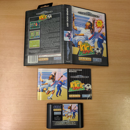 Super Kick Off Sega Mega Drive game complete