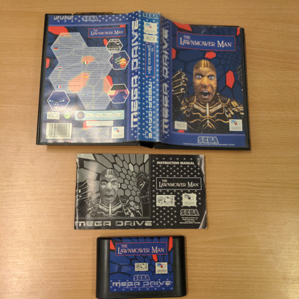 The Lawnmower Man Sega Mega Drive game complete